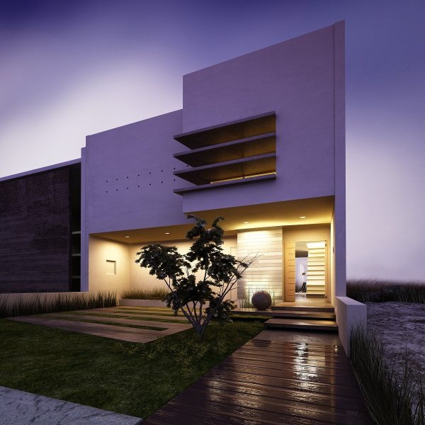 House Exterior Scene 001