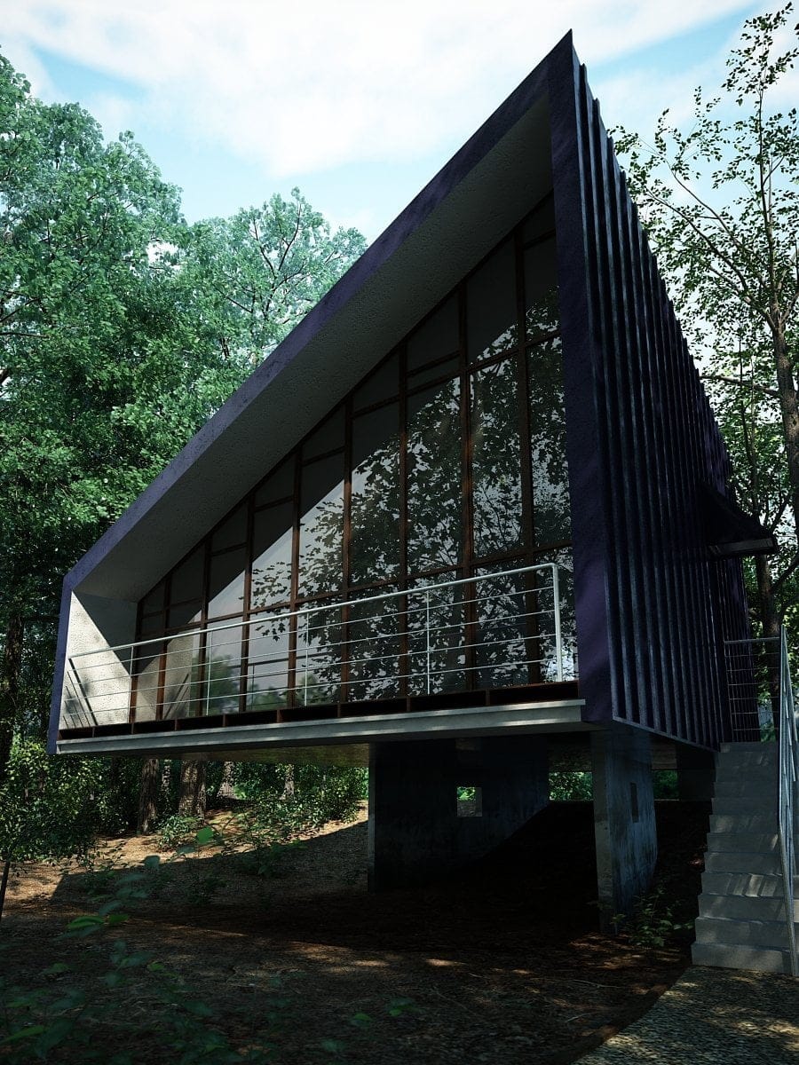 House Exterior Scene Free Download