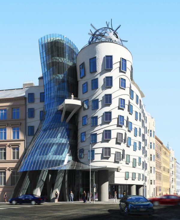 Mid-Rise Building Exterior Scene 001