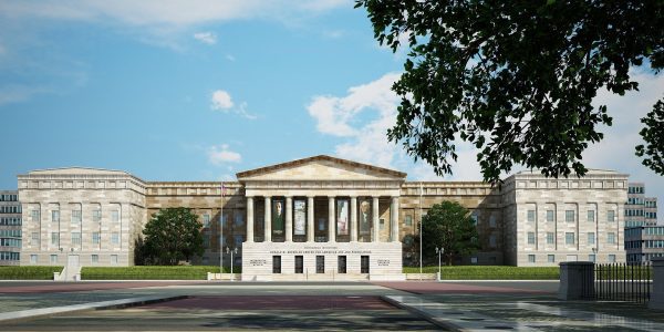 002-Exterior Scenes-Public Buildings-Smithsonian Institution