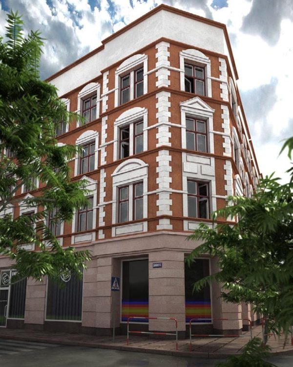 003-Exterior Scenes-Mid-Rise Buildings