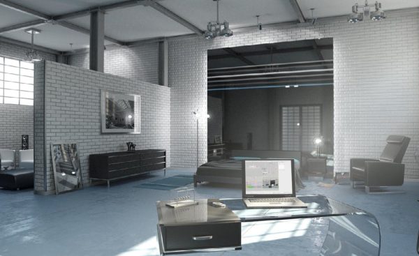 Bedroom 3d Max Interior Scene 003