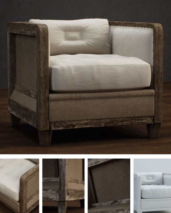 004-3d Models-Armchairs & Sofas-Armchair