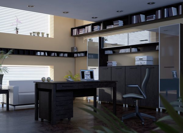 004-Interior Scenes-Offices & Libraries