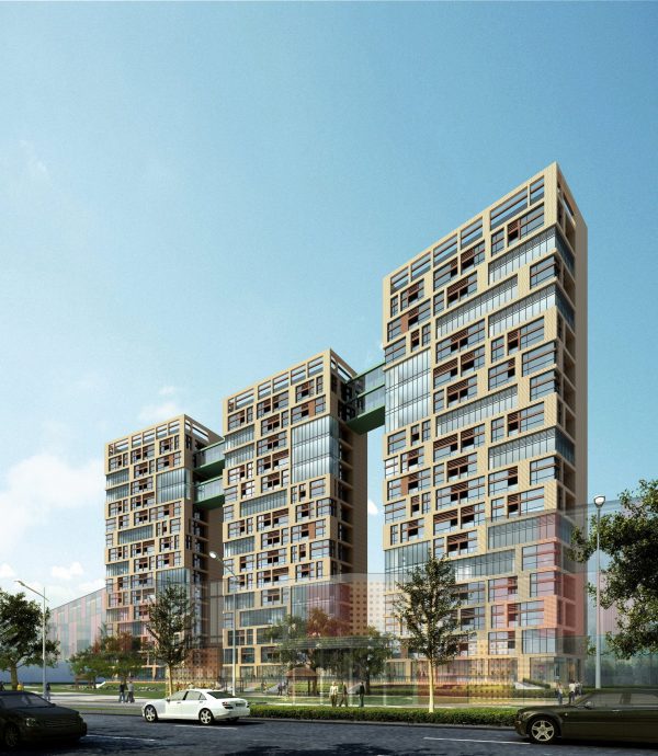 005-Exterior Scenes-High-Rise Buildings