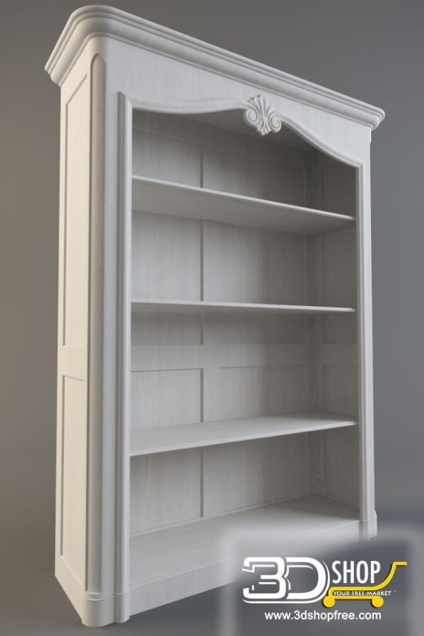 006-3d Models-Classic-Wardrobe & Display Cabinets
