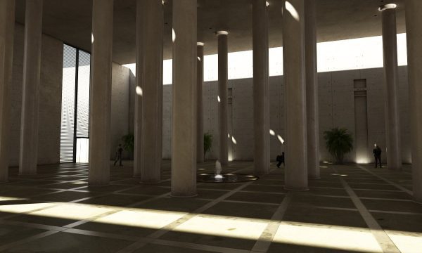 Corridor & Lobby Interior Scene 006