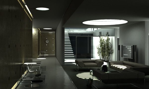 Living Room 3d Max Interior Scene 007
