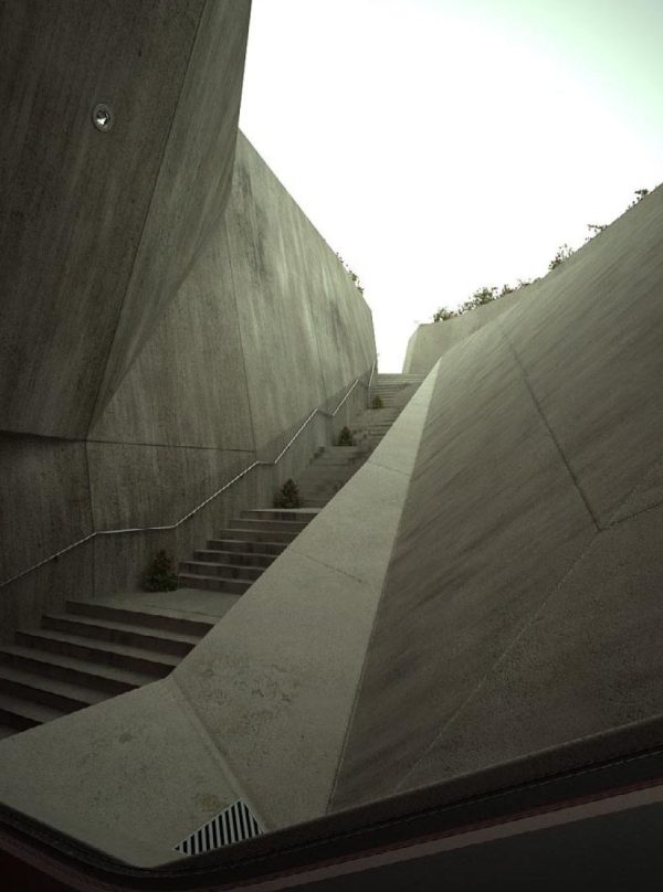 Stair Interior Scene 009
