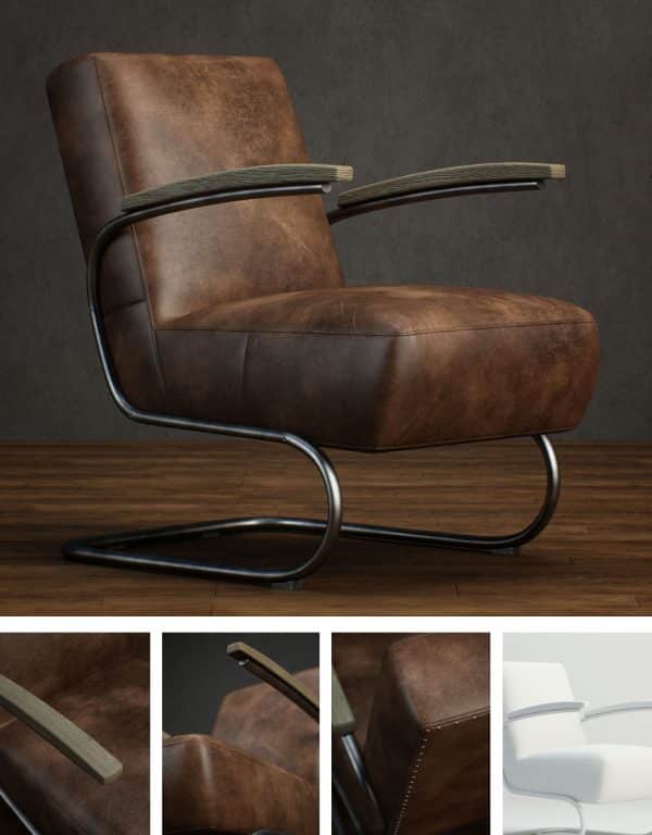010-3d Models-Armchairs & Sofas-Armchair