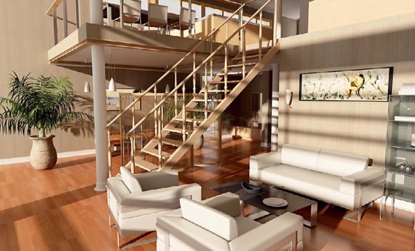 Living Room 3d Max Interior Scene 018