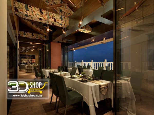 019-Interior Scenes-Cafes & Restaurants-Modern style