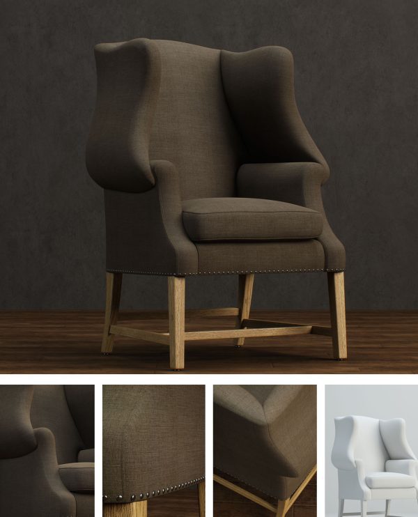 020-3d Models-Armchairs & Sofas-Armchair