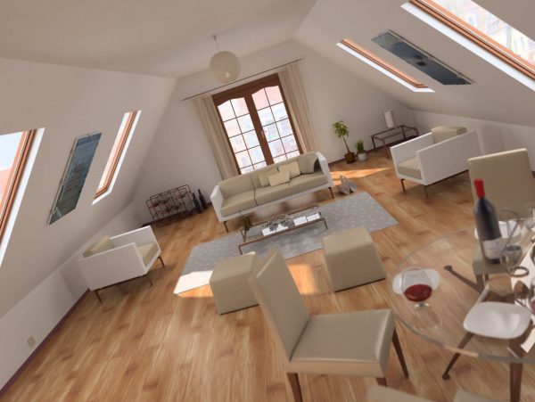 Living Room 3d Max Interior Scene 020
