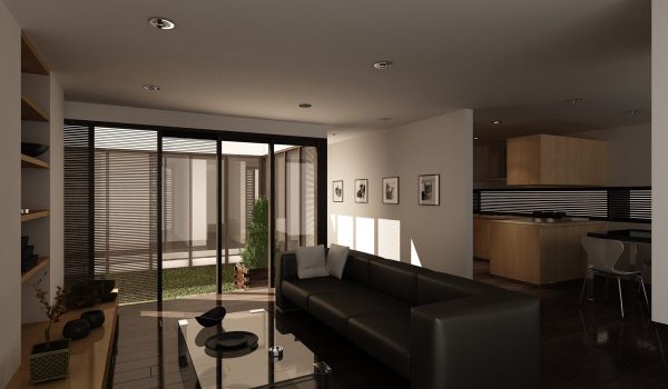 Living Room 3d Max Interior Scene 022