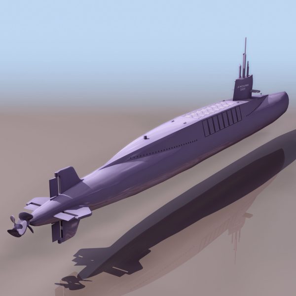 023-3d Models-Ships & Submarines