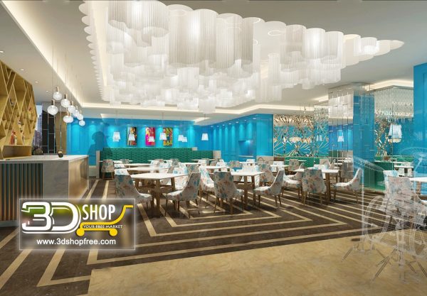 024-Interior Scenes-Cafes & Restaurants-Modern style