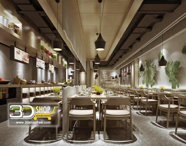 025-Interior Scenes-Cafes & Restaurants-Modern style