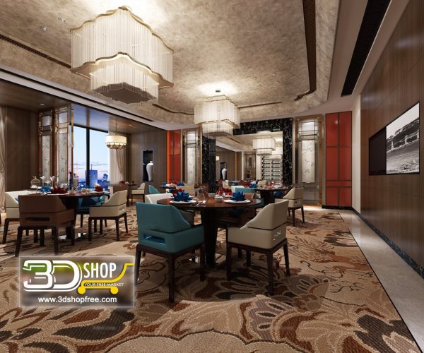 030-Interior Scenes-Cafes & Restaurants-Postmodern style