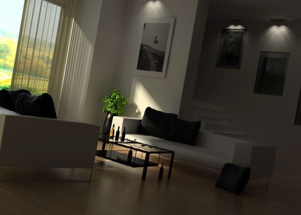Living Room 3d Max Interior Scene 030