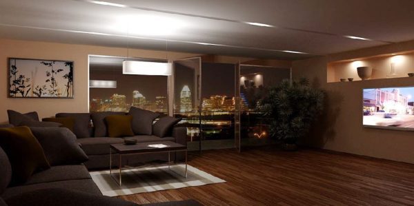 Living Room 3d Max Interior Scene 031