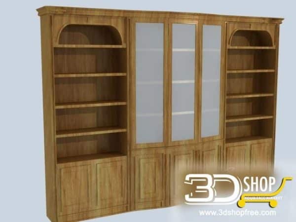 032-3d Models-Classic-Wardrobe & Display Cabinets