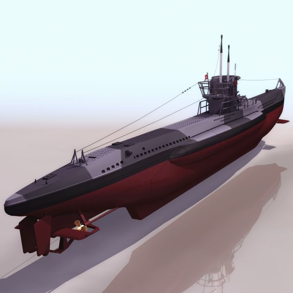 033-3d Models-Ships & Submarines