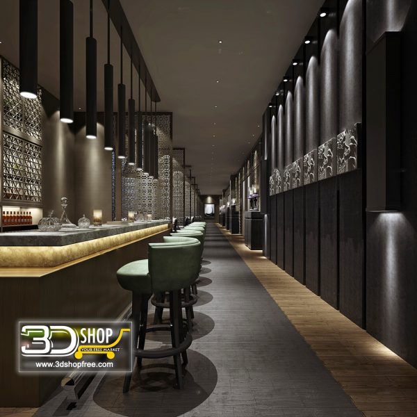 Interior Scenes Cafes & Restaurants Chinese style 037