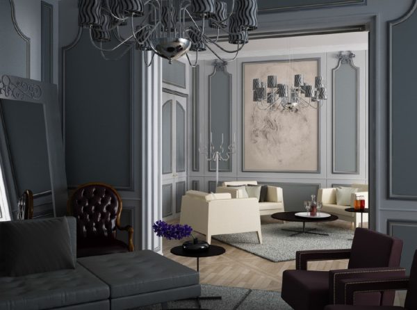 Living Room 3d Max Interior Scene 044
