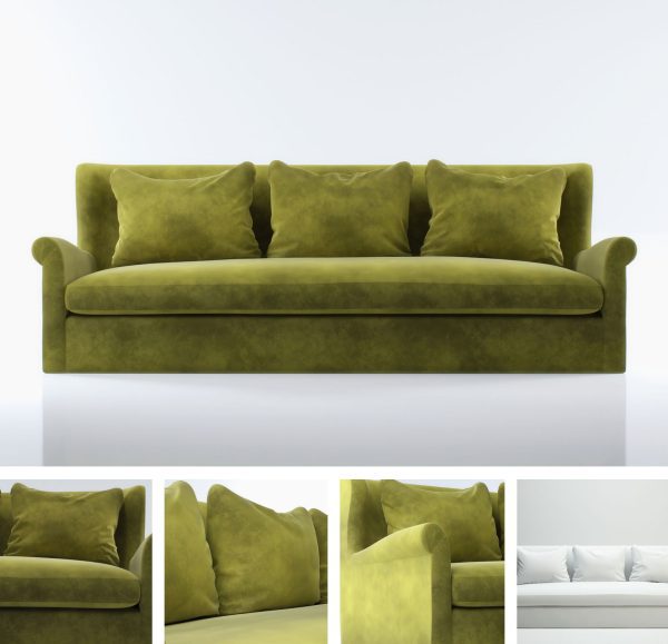 045-3d Models-Armchairs & Sofas-Sofa