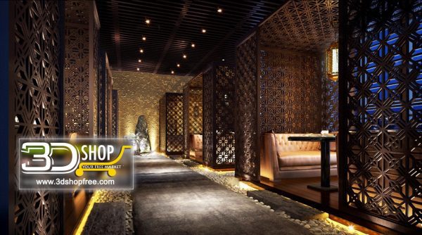 045-Interior Scenes-Cafes & Restaurants-Southeast Asian style