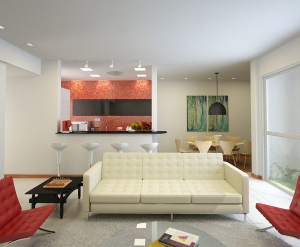 Living Room 3d Max Interior Scene 045