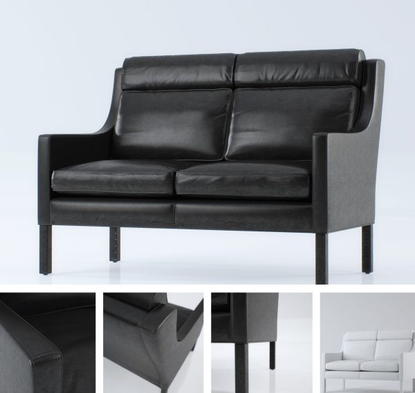047-3d Models-Armchairs & Sofas-Sofa