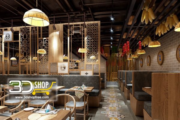 047-Interior Scenes-Cafes & Restaurants-Southeast Asian style