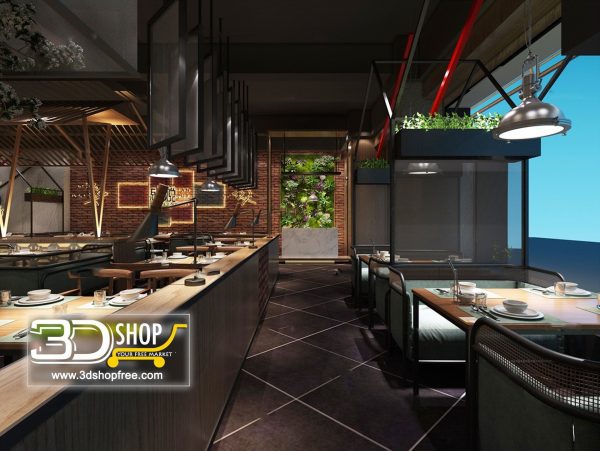 049-Interior Scenes-Cafes & Restaurants-Southeast Asian style
