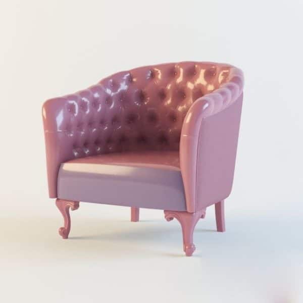 050-3d Models-Armchairs & Sofas-Armchair