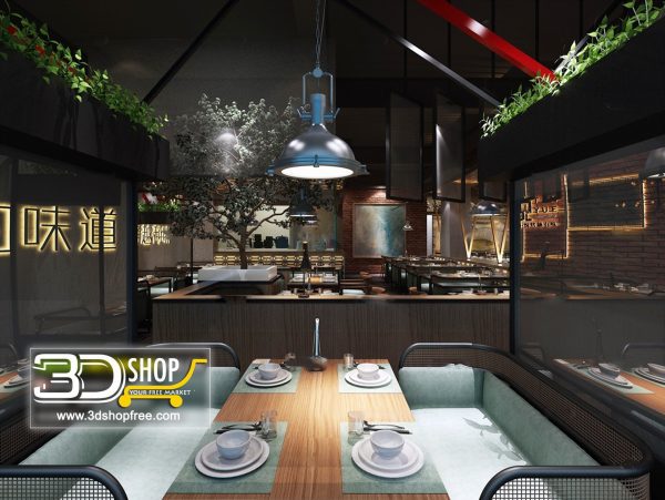 050-Interior Scenes-Cafes & Restaurants-Southeast Asian style