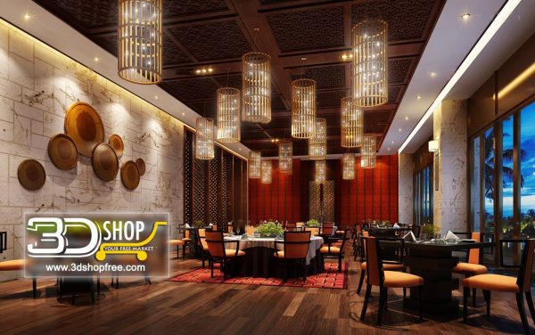 051-Interior Scenes-Cafes & Restaurants-Southeast Asian style