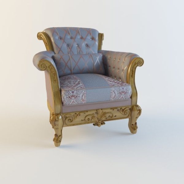 053-3d Models-Armchairs & Sofas-Armchair
