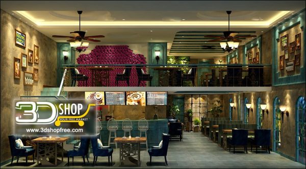 053-Interior Scenes-Cafes & Restaurants-Mediterranean style