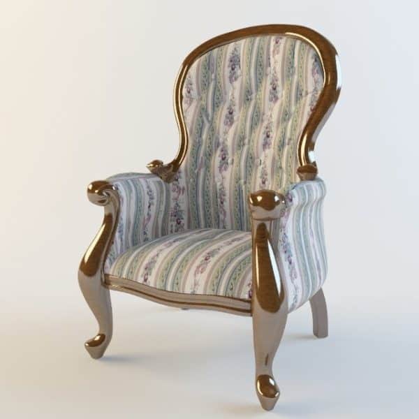 054-3d Models-Armchairs & Sofas-Armchair