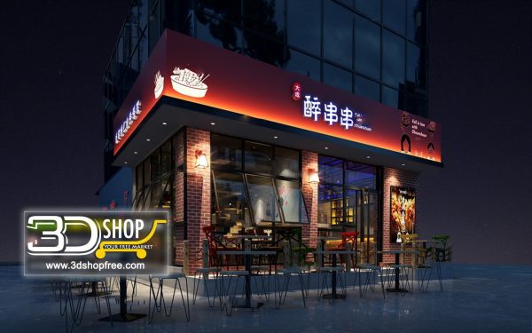 058-Interior Scenes-Cafes & Restaurants-Industrial style