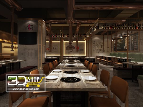 060-Interior Scenes-Cafes & Restaurants-Industrial style