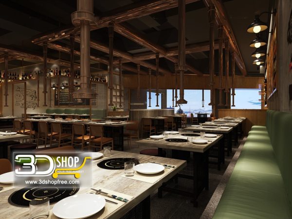 061-Interior Scenes-Cafes & Restaurants-Industrial style