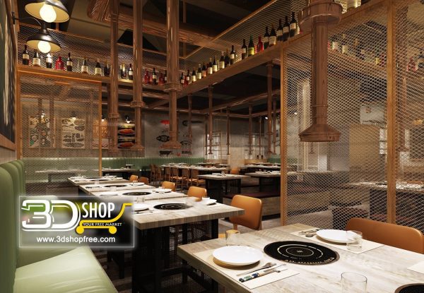063-Interior Scenes-Cafes & Restaurants-Industrial style