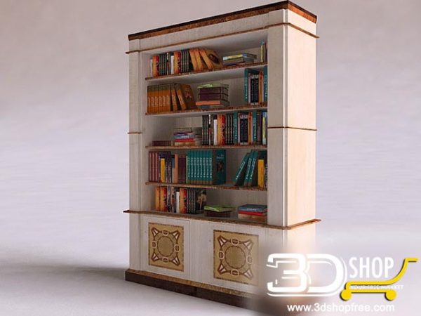 069-3d Models-Classic-Wardrobe & Display Cabinets