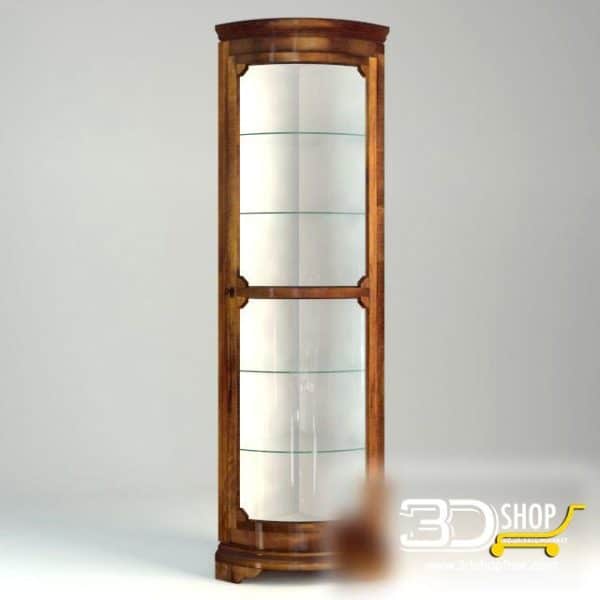 072-3d Models-Classic-Wardrobe & Display Cabinets