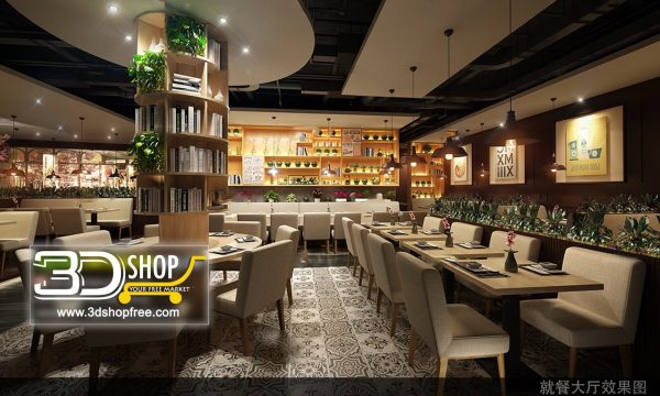 075-Interior Scenes-Cafes & Restaurants-Industrial style