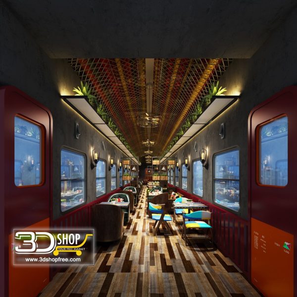 082-Interior Scenes-Cafes & Restaurants-Industrial style