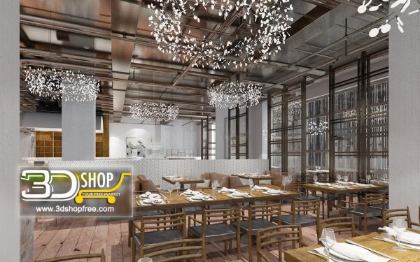 093-Interior Scenes-Cafes & Restaurants-Modern style
